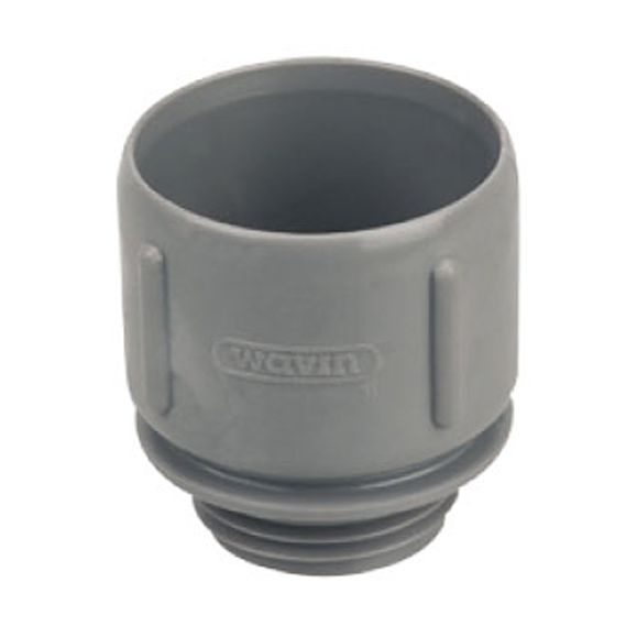Manchette VIS PVC double Femelle adaptable pour bouchon D50 - WAVIN - 3025858