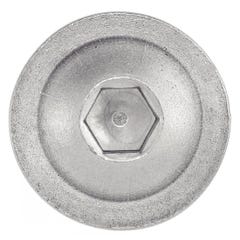 Vis à métaux tête bombée hexagonale creuse à embase inox A2 ISO 7380 3X8 boîte de 200 - ACTON - 622253X8 2