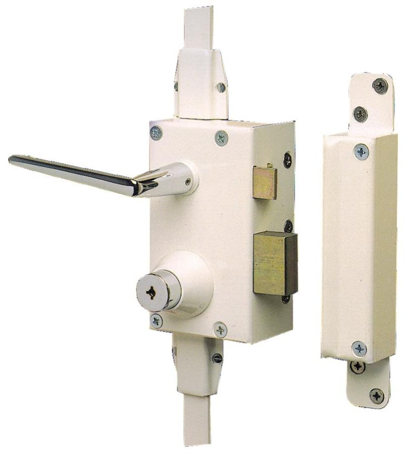 Mécanisme 3 points vertical fouillot sans bille blanc droite - BRICARD - 1101001