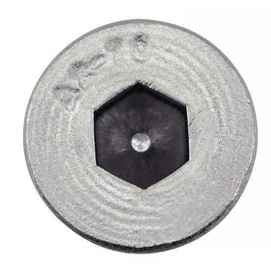 Vis métaux cylindrique hexagonale creuse tête basse inox A2 DIN 7984 5X10 boîte de 200 - ACTON - 622205X10 2