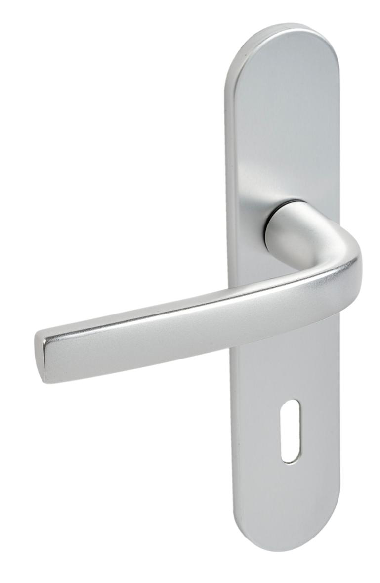 Ensemble Logio entraxe 195mm type CLE L finition argent - VACHETTE - 200808