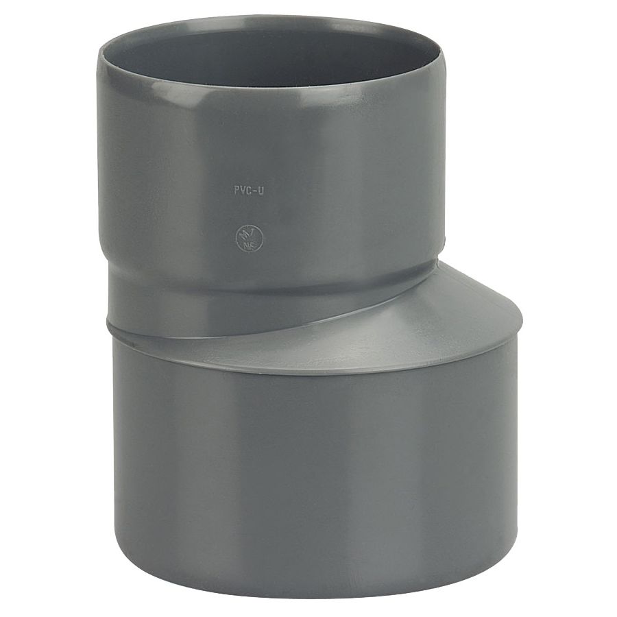 Réduction extérieure excentrée PVC mâle-femelle Ø100/75 - WAVIN - 3025538