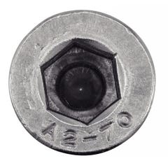 Vis à métaux cylindrique hexagonale creuse avec trou de guidage inox A2 DIN 6912 10X70 boîte de 50 - ACTON - 6221910X70 1
