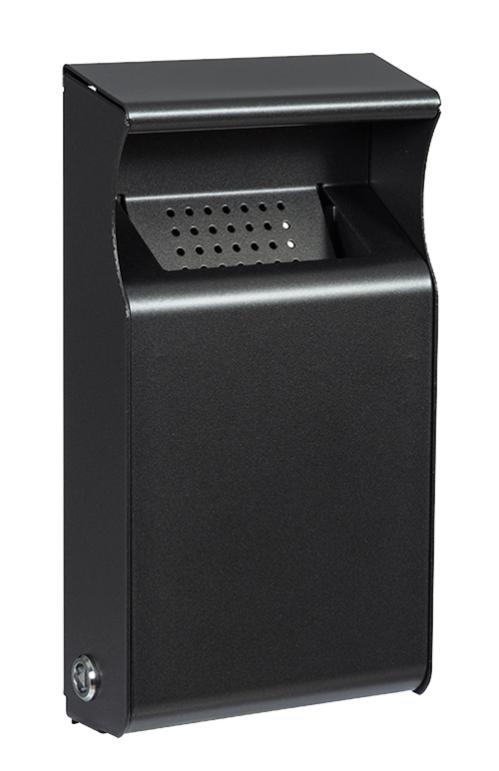 Cendrier mural Kopa gris 2 l - ROSSIGNOL - 56439