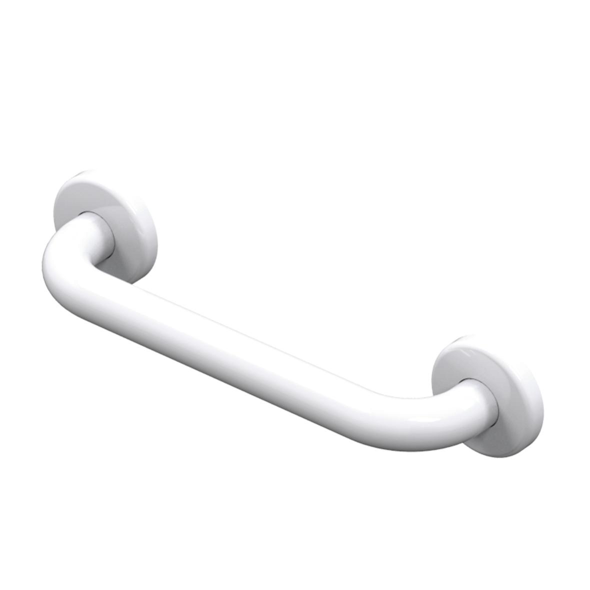 Barre de relèvement droite époxy blanche 600 mm - AKW - 01242WH