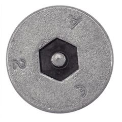 Vis à métaux tête fraisée hexagonale creuse inviolable A2 DIN 7991 4X10 boîte de 100 - ACTON - 628014X10 1