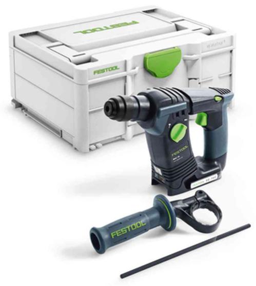 Perforateur SDS+ sans-fil BHC 18-Basic 18 V 1,80 J (sans batterie ni chargeur) en coffret Systainer - FESTOOL - 576511