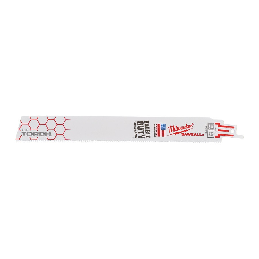 5 Lames de scie sabre TORCH 230 mm 14 Tpi 48005787 Milwaukee