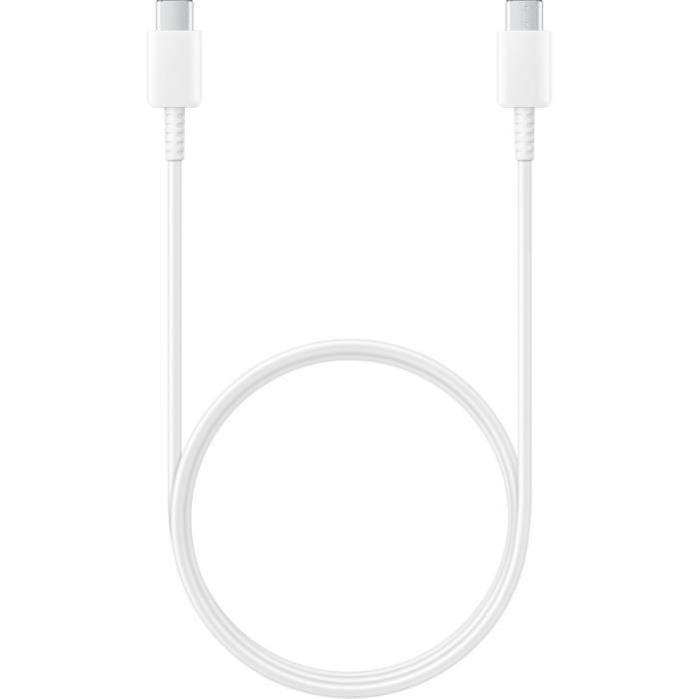 Cable USB Type C - USB Type C - Charge rapide 25W - SAMSUNG - 1 M - Blanc