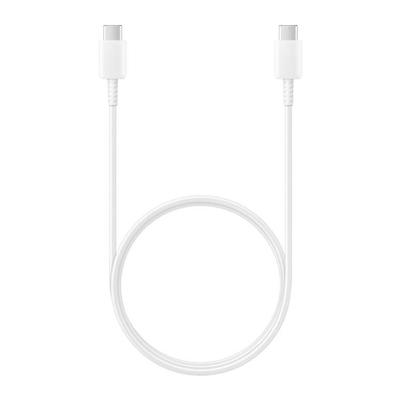 Cable USB Type C - USB Type C - Charge rapide 25W - SAMSUNG - 1 M - Blanc