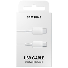 Cable USB Type C - USB Type C - Charge rapide 25W - SAMSUNG - 1 M - Blanc 3