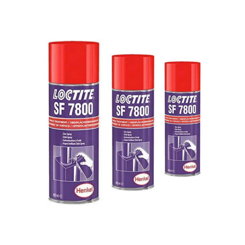 LOT 3 AEROSOLS GALVANISANT (ZINGAGE) A FROID LOCTITE SF 7800 PRO