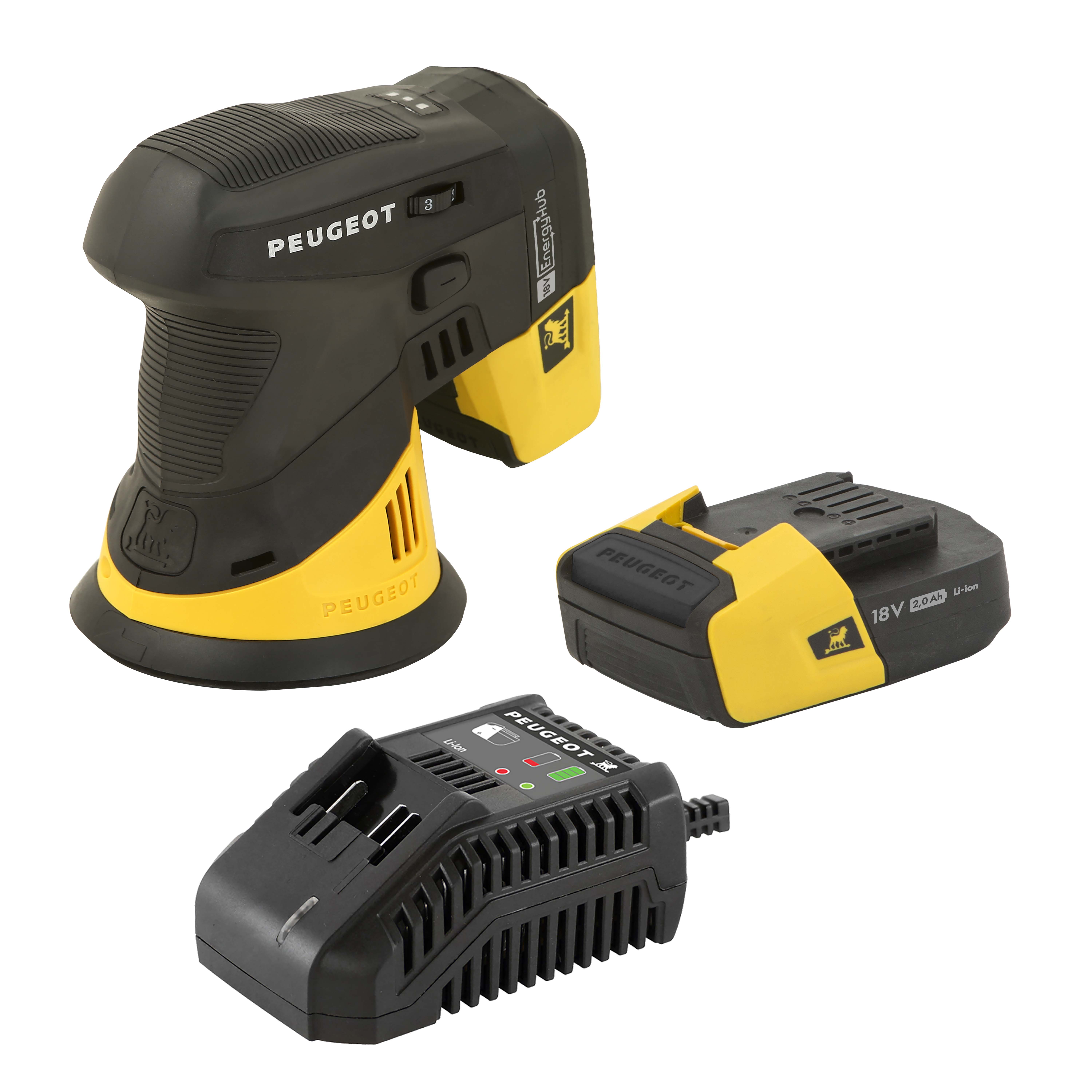 Ponceuse orbitale 18V plateau auto-agrippant Ø125mm