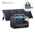 BLUETTI Kit de Génerateur solaire portable EB70GRAY 1000W avec panneau solaire BLUETTI PV200 200W