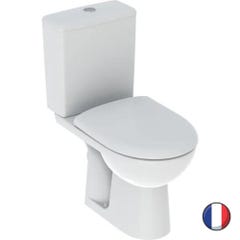 Pack WC au sol sans bride Renova - Geberit - Blanc - 78.5x37cm 0