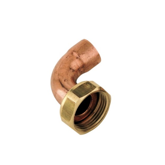 Thermador 5002gc1415 Collet Battu Coude En Cuivre Ø14/ 1/2"