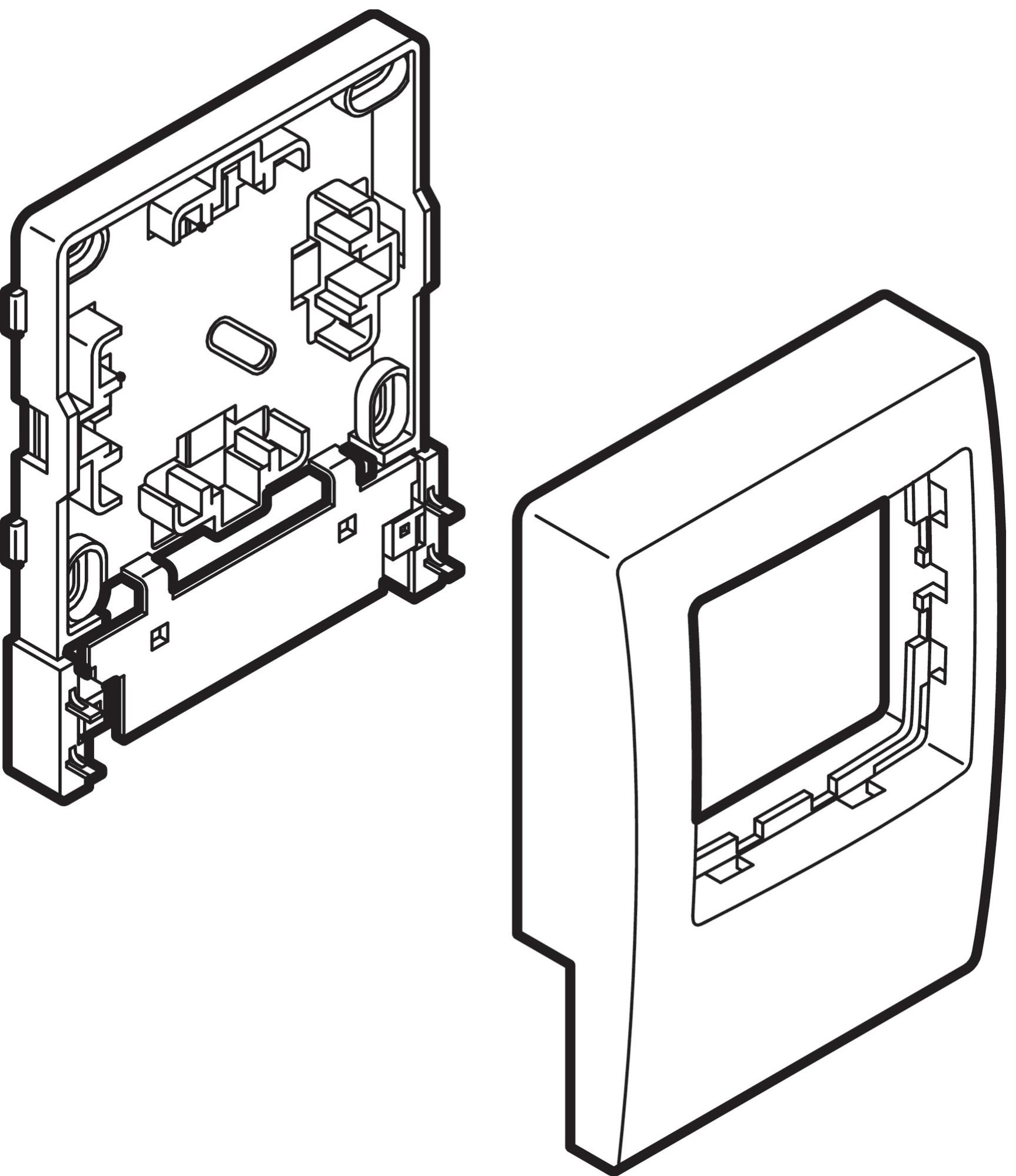 Capot H16 pour appareillage OTEO - REHAU - 6131297
