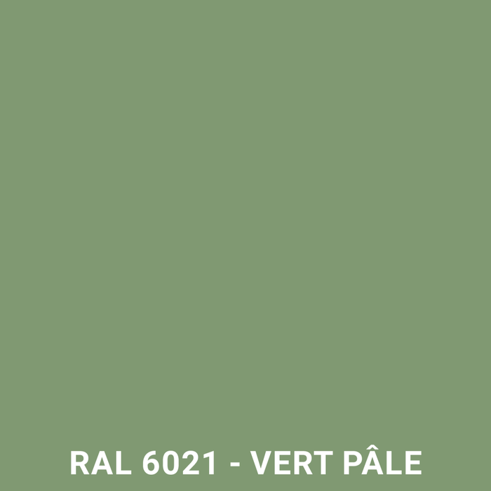 Peinture Bois Extérieur : volets, portails, bardage, abri et mobilier de jardin : ARCALAQUE 201 Vert Pâle - RAL 6021 - 2.5 LARCANE INDUSTRIES 1