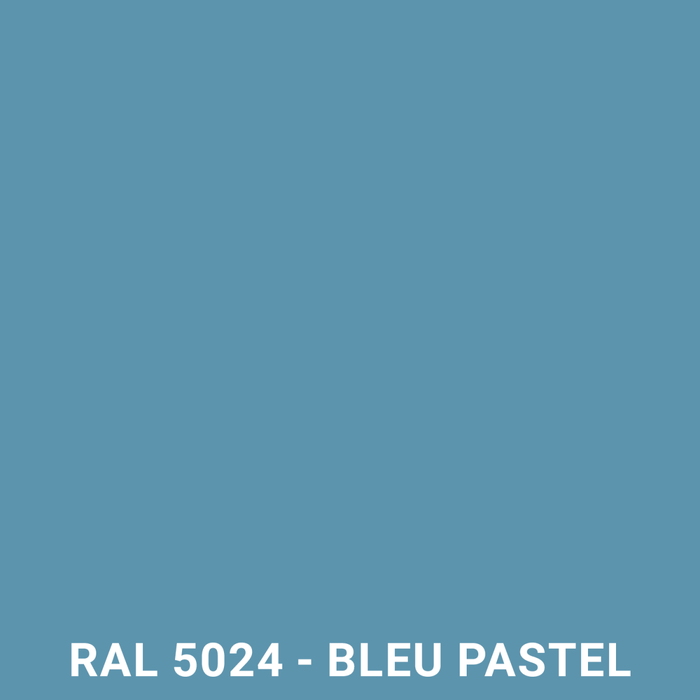 Peinture Bois Extérieur : volets, portails, bardage, abri et mobilier de jardin : ARCALAQUE 201 Bleu Pastel - RAL 5024 - 0.5 LARCANE INDUSTRIES 1