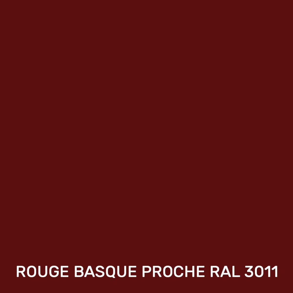 Peinture Bois Extérieur - Peinture Volets, Portails, Bardage, Abri Et Mobilier De Jardin... : Arcalaque 201 - Rouge Brun - Ral 3011 - 0.5 L 1
