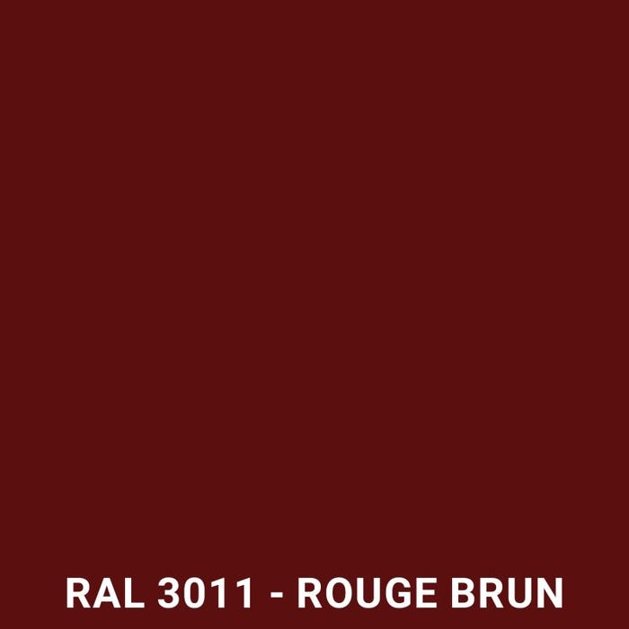 Peinture Bois Extérieur - Peinture Volets, Portails, Bardage, Abri Et Mobilier De Jardin... : Arcalaque 201 - Rouge Brun - Ral 3011 - 0.5 L 6