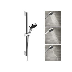 Hansgrohe ShowerTablet Select Set Mitigeur de douche thermostatique + Douchette 105mm 3 jets + Flexible douche 160cm + Barre 65cm, Chrome 2