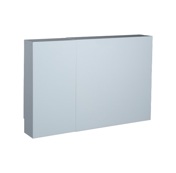Cache nourrice réglable | Dimensions : H. 65 x L. 60.5 à 115 x P. 15 cm | Couleur : blanc RAL9003
