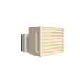 Cache climatisation design avec mousse acoustique intégrée | H. 80 x L. 100 x P. 54 cm | Crème RAL1015 | Ref. HCI105HACR