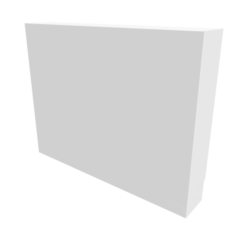 Cache nourrice | Dimensions : H. 65 x L. 85 x P. 15 cm | Couleur : blanc RAL9003