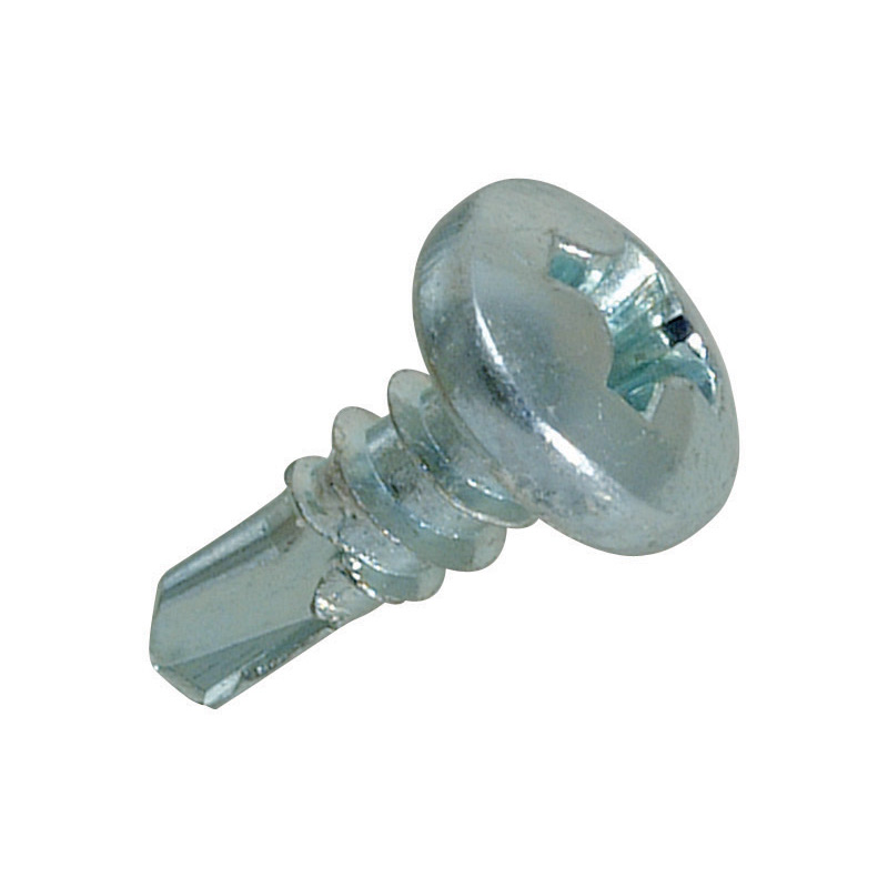 Vis autoperceuse tête cylindrique - Vendu par 250 - N : 10 - Diametre : 4,8 - Longueur : 45 - ACTON