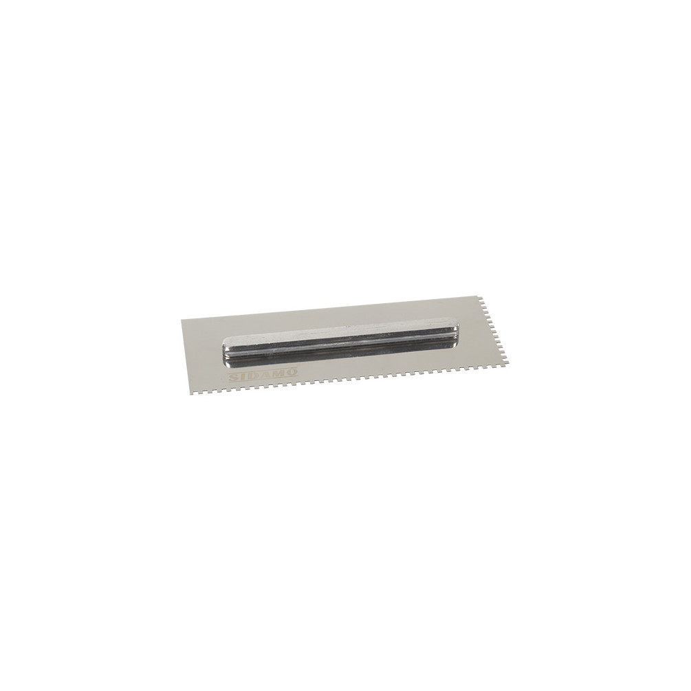 Lame de rechange de platoir Inox 280 X 115 mm Denture U 4 X 4 mm