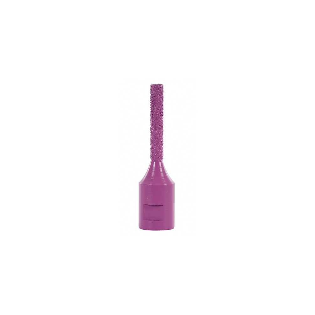 Fraise diamant à sec pour meuleuse M14 - D. 8 mm LU 45 mm - Céramique / Grès / Granit