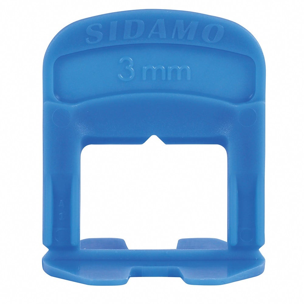 Boîte de 500 croisillons Sidamo auto-nivelants joints étroits 3mm pour carreaux 3 à 12 mm 1