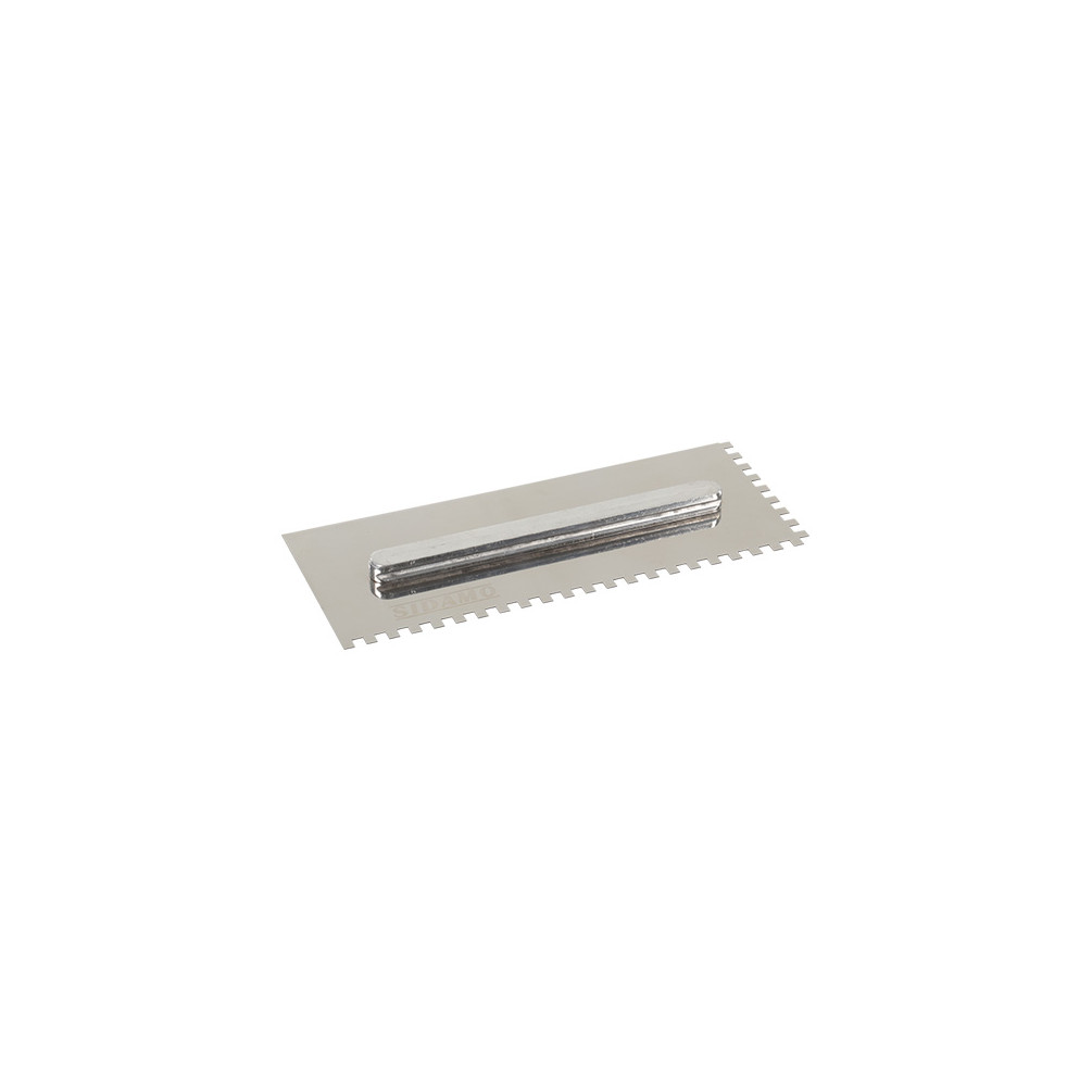 Lame de rechange de platoir Inox 280 X 115 mm Denture U 6 X 6 mm