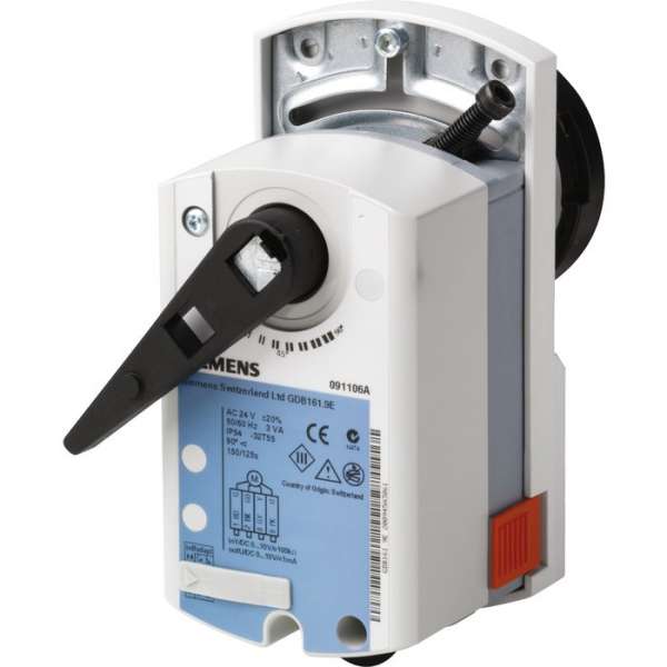 Servomoteur électrique rotatif pour commande à action progressive Siemens - 3 points - 10 Nm - Siemens