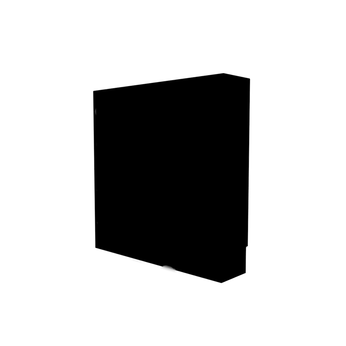 Cache nourrice | Dimensions : H. 65 x L. 65 x P. 15 cm | Couleur : noir