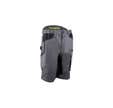BARU Bermuda, Gris/Lime, 60%CO/40%PES 270g/m² + Stretch 270g/m² - COVERGUARD - Taille S