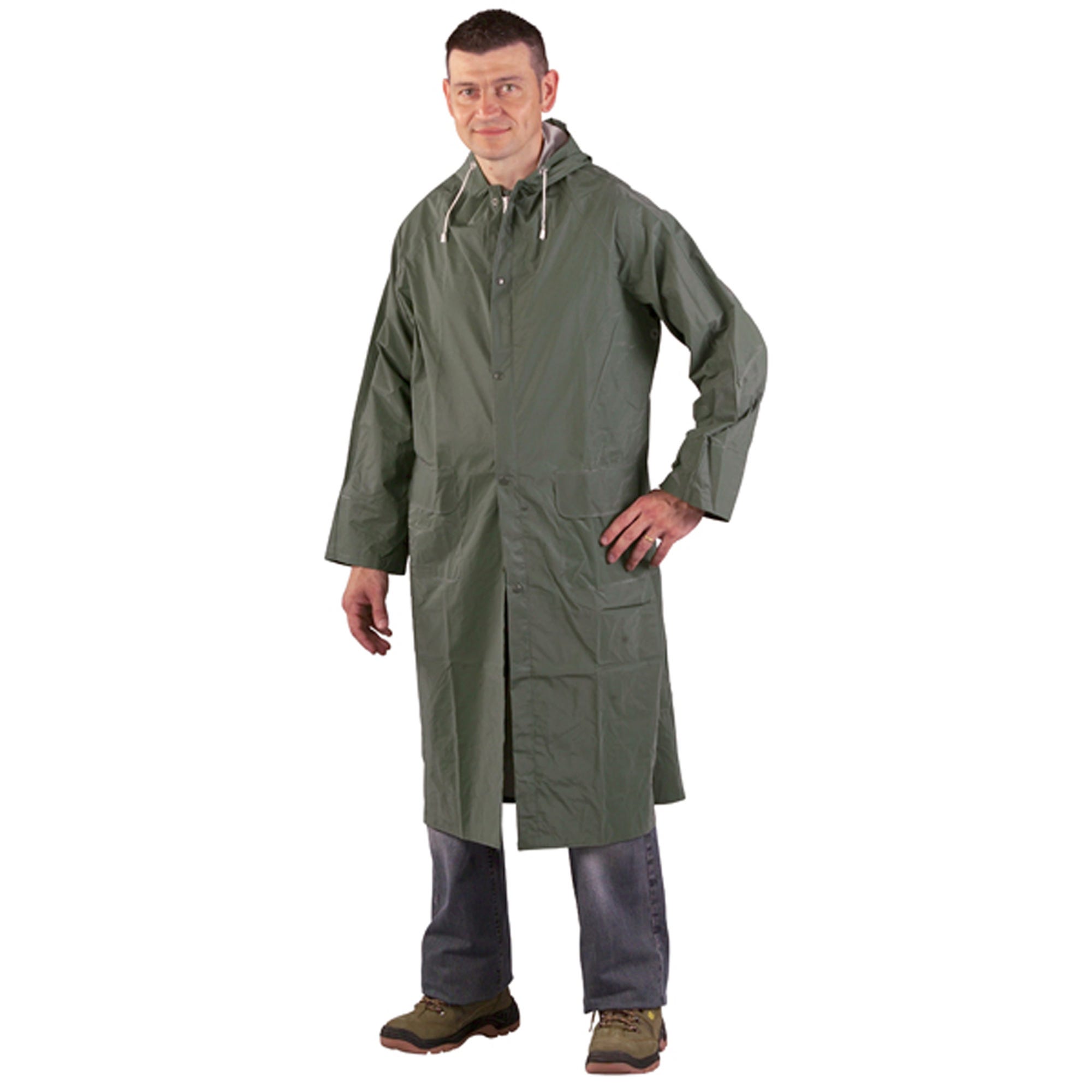 Manteau de pluie CO/PES, vert, 415g/m² - COVERGUARD - Taille 2XL 1
