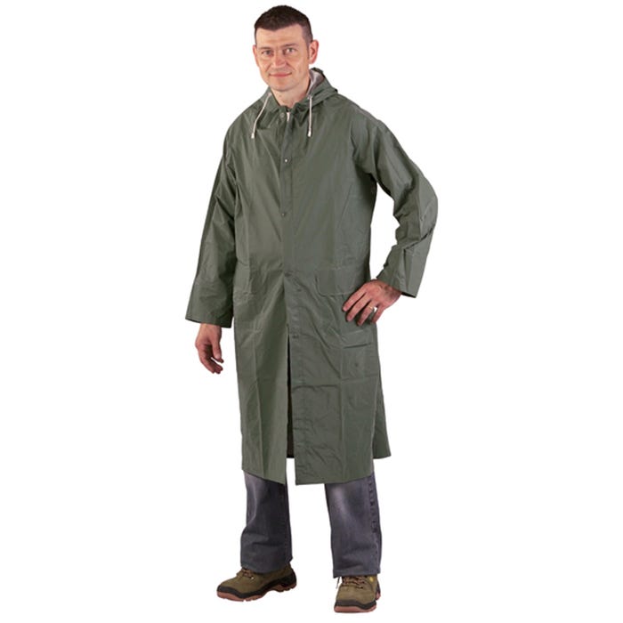 Manteau de pluie CO/PES, vert, 415g/m² - COVERGUARD - Taille 2XL 1