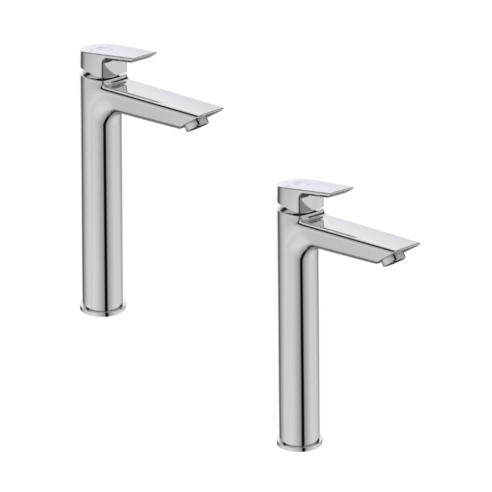 IDEAL STANDARD Mitigeur lavabo Tesi réhaussé sans tirette sans vidage chrome