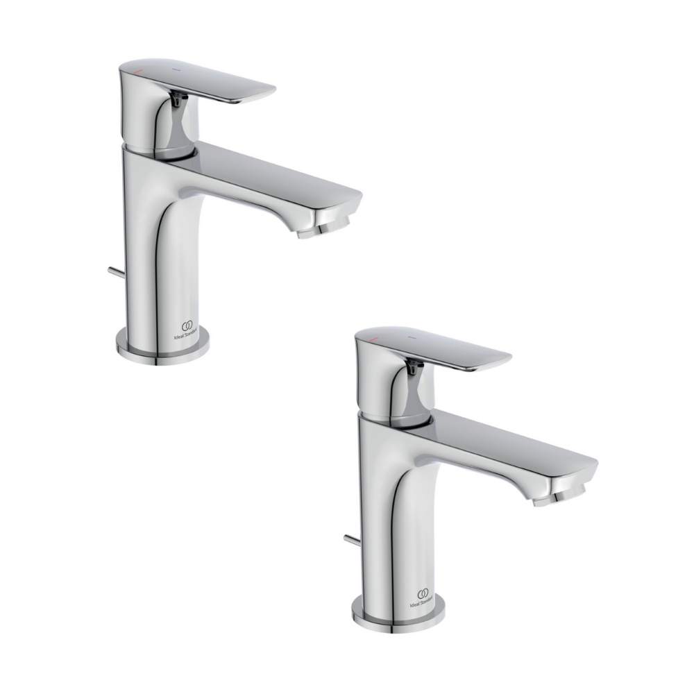 IDEAL STANDARD Mitigeur lavabo Connect air avec tirette et vidage chrome