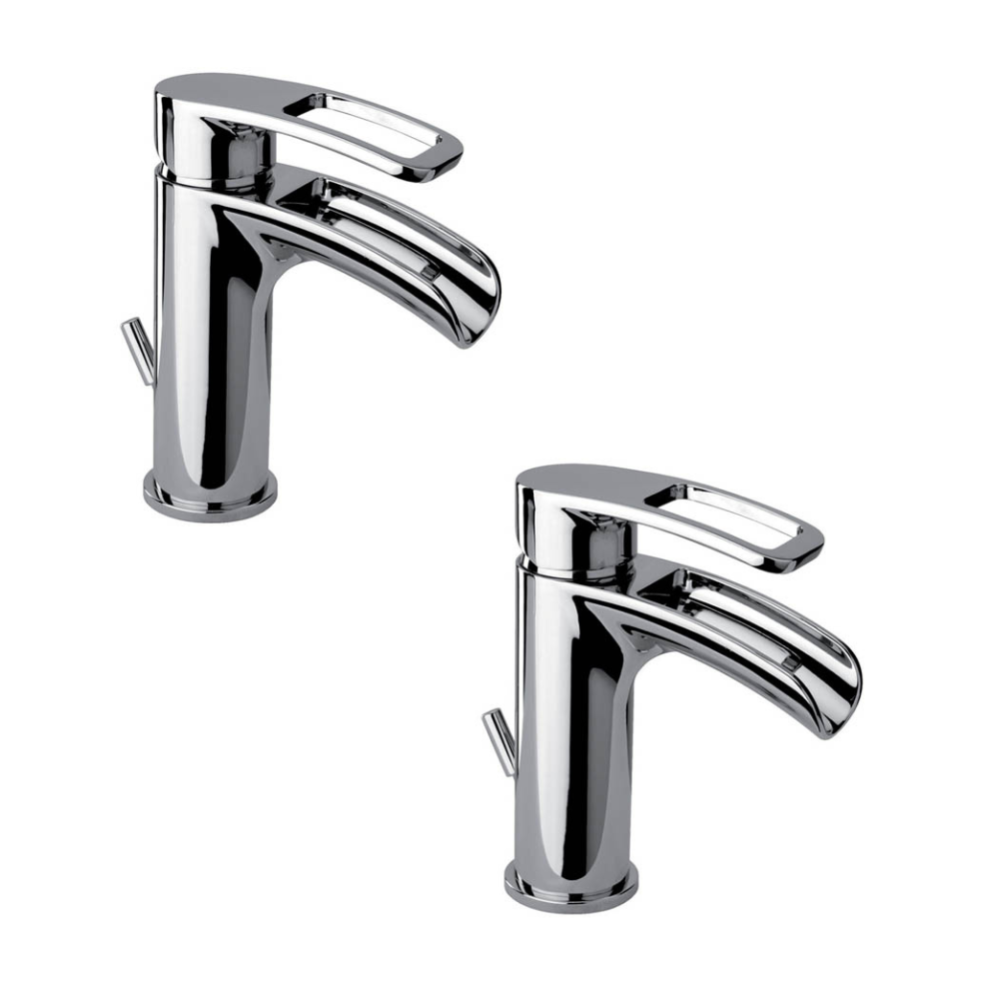 PAINI Mitigeur cascade lavabo Open Water avec tirette