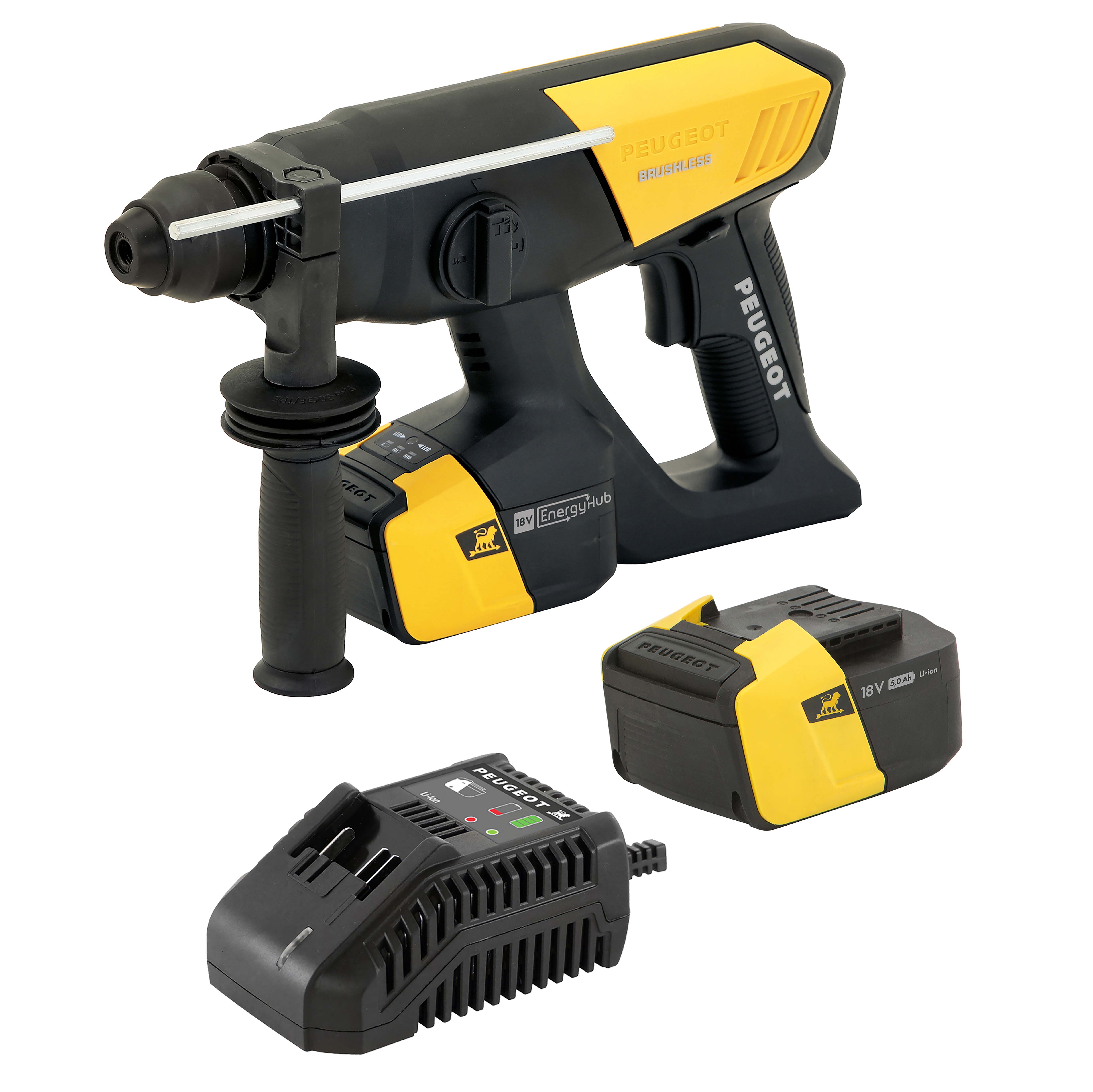 Marteau perforateur BRUSHLESS 18V, 2,2 joules, SDS+