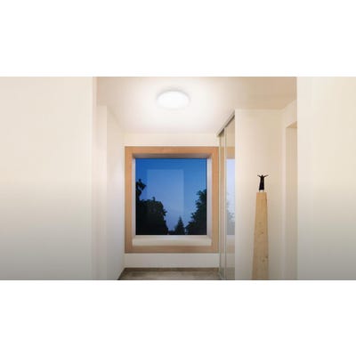 Plafonnier LED rond intérieur Steinel RS 20 S blanc, avec détecteur de mouvement 360°, 3000 K, 942 lm 6