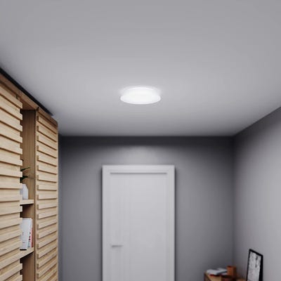 Lampe Salle de Bain Plafonnier LED Lampe Design Détecteur de Mouvement