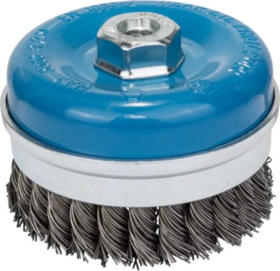 Brosse boisseau 100 mm à fils d’acier torsadés – BOSCH - 1608614002
