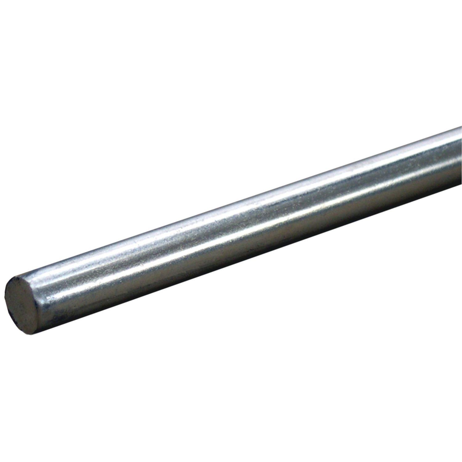 Tringle diamètre 8 longueur 1850mm finition argent - FERCO - 9-25476-18-0-1
