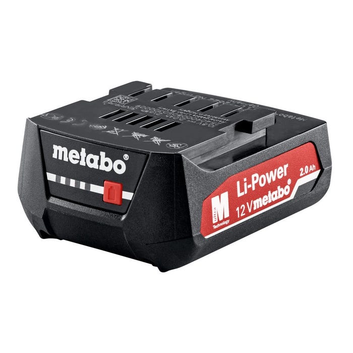 Perceuses visseuses 12V POWERMAXX BS 12 + 1 batterie 2Ah + chargeur + boite carton - METABO - 601036000 2