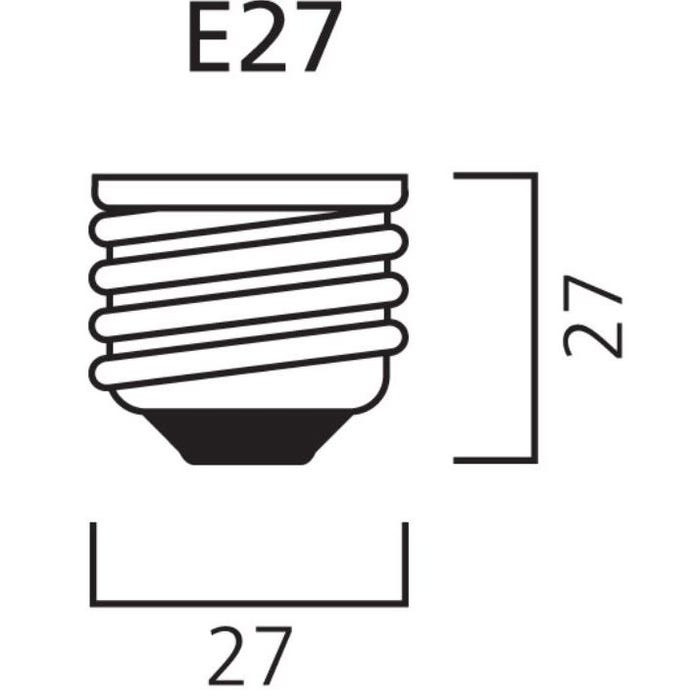 Lampe fluo-compacte MINI-LYNX SPIRAL Fast-Start 827 E27 15W - SYLVANIA - 0035215 1