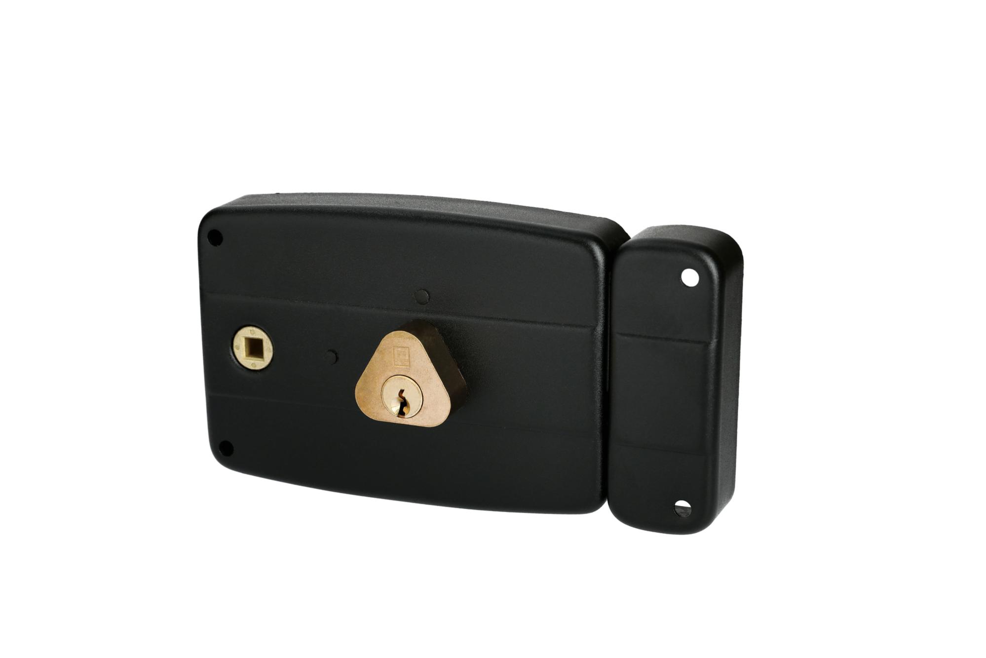 Serrure monopoint en applique ERCY 5G horizontal fouillot droite cylindre de 40mm - HERACLES - C5-501711-1